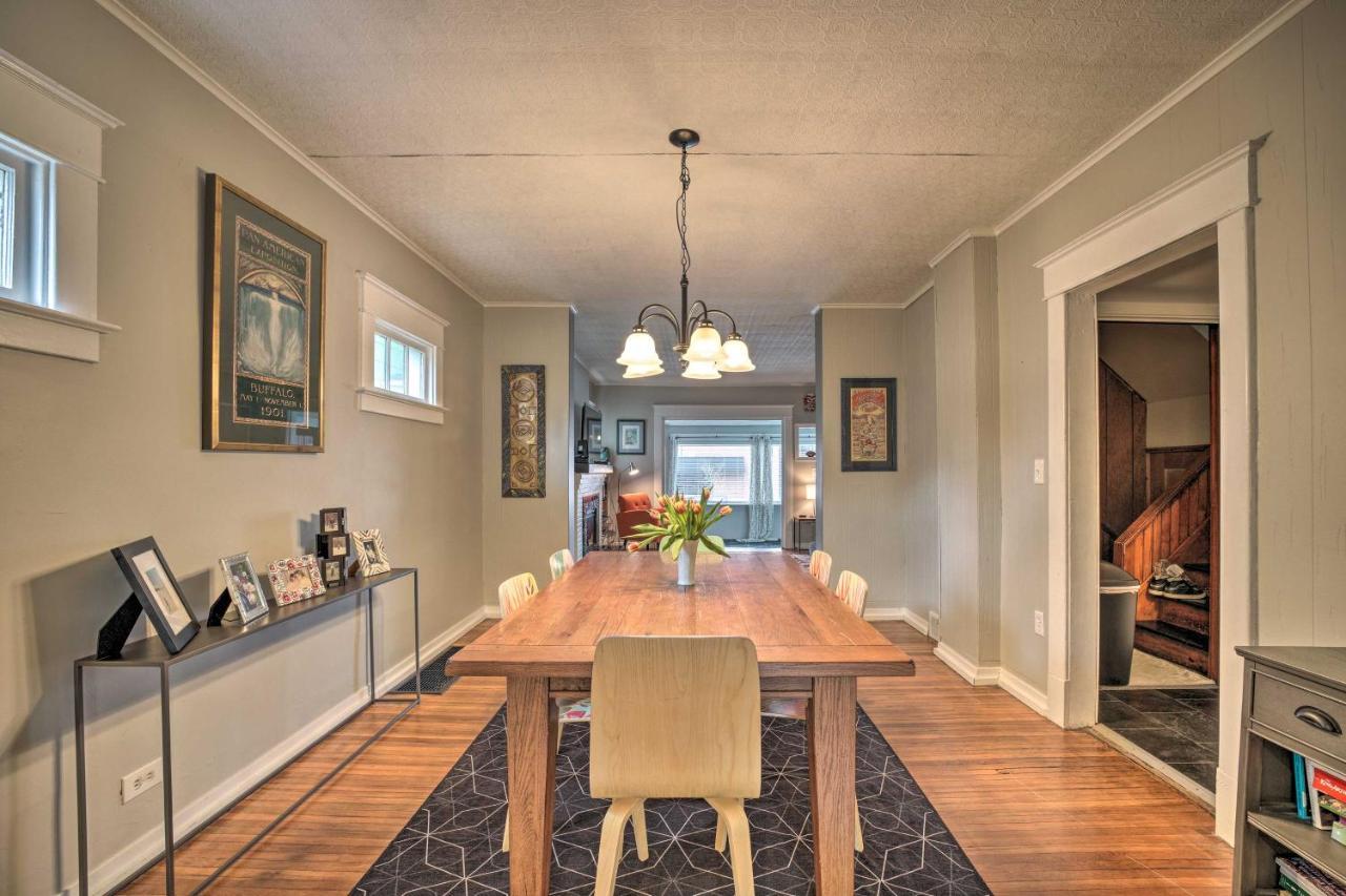Comfortable Craftsman Home - 2 Miles To Ub Campus! بوفالو المظهر الخارجي الصورة